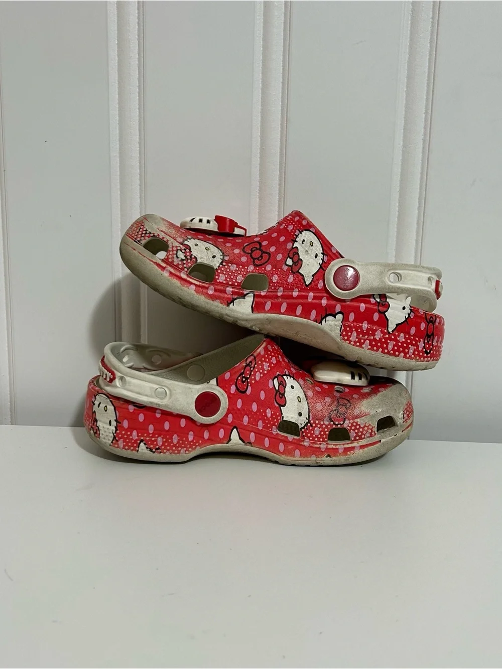 Hello Kitty Red Kids Clog Sandals